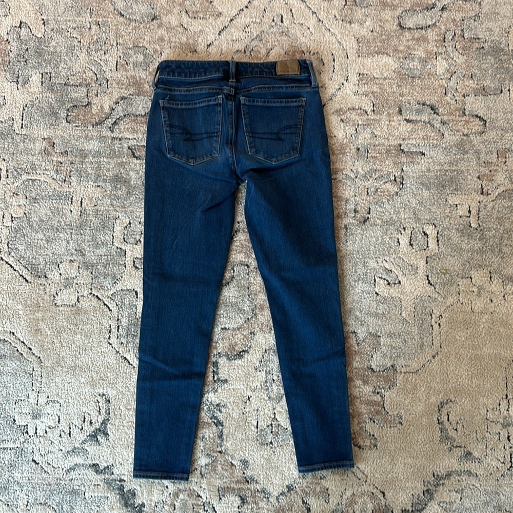 5/$22 American Eagle jeggings size 0 short - Picture 5 of 5